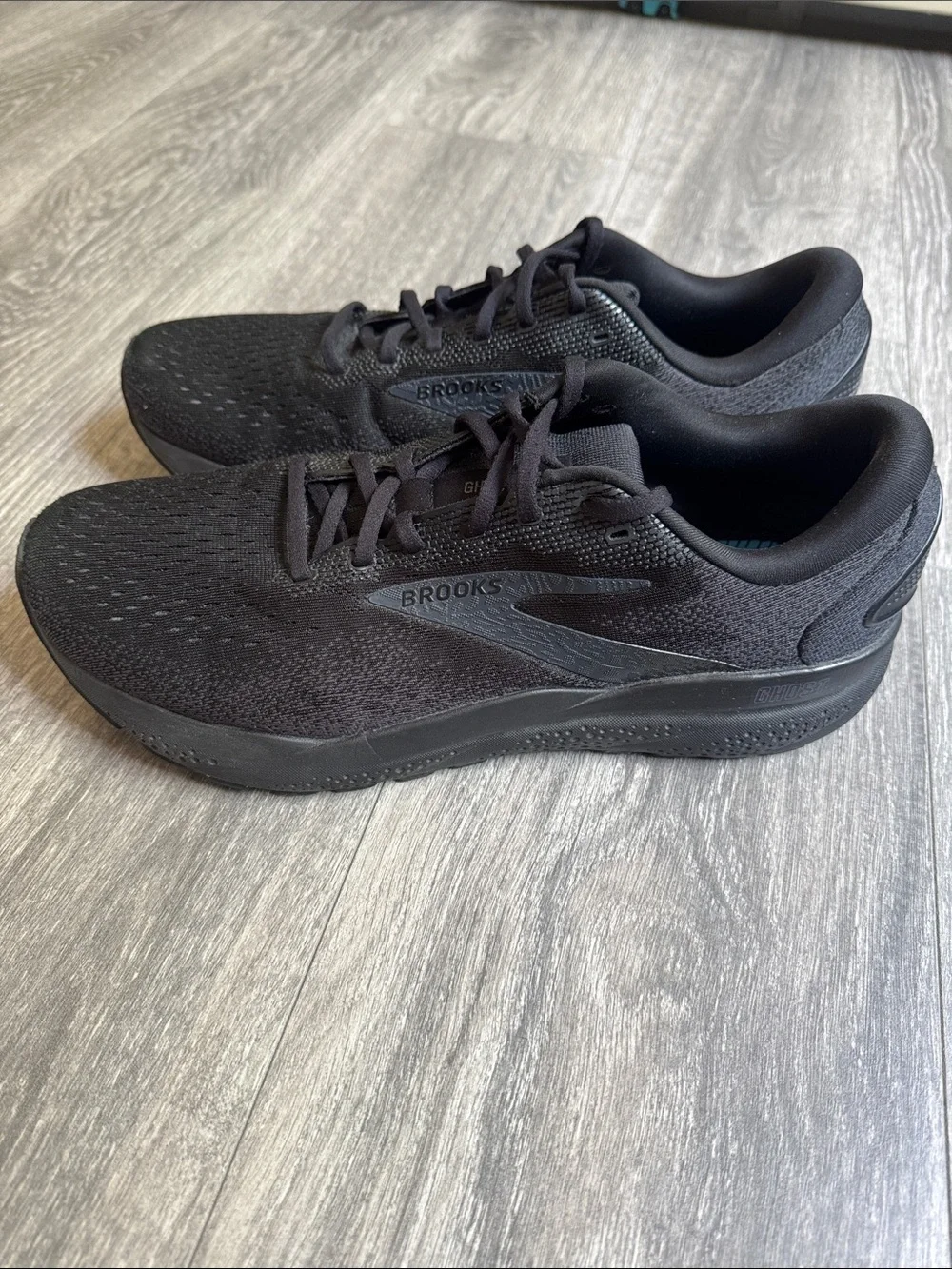 Brooks Ghost 16 Black Men's Lightweight Running Shoes